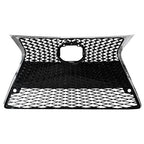 Front Bumper Grille Gloss Black for 14-16 for Lexus IS200t IS250 IS350 F Sport