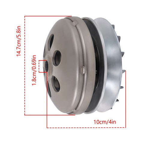 Secondary Clutch CVT Driven for HiSun UTV 250 HS Massimo Bennche Strike Sector