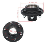 1 Set 6-Lug 5.5"Wheel Hub Kit & Round #42 Spindle with Bearing Kit -8 Pieces/Set