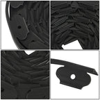 60 FT L-shaped Landscape Edging Border Kit No-Dig Garden Edge Lawn Border 1.5"