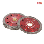 4" Dry Wet Super Thin Diamond Porcelain Saw Blades Ceramic Cutting Disc Wheels