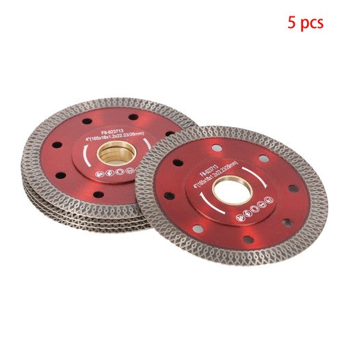 4" Dry Wet Super Thin Diamond Porcelain Saw Blades Ceramic Cutting Disc Wheels