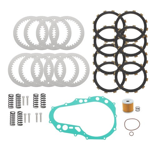 Plates Kit For Suzuki QuadSport Z400 2003-2014 Heavy Duty Clutch Friction Steel