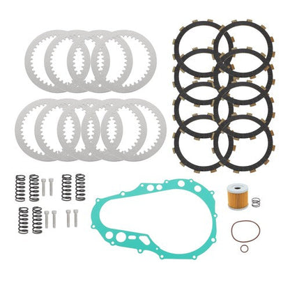 Plates Kit For Suzuki QuadSport Z400 2003-2014 Heavy Duty Clutch Friction Steel