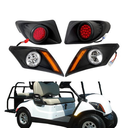 LED Deluxe Golf Cart Light Kit For Yamaha Drive2 2017-Up