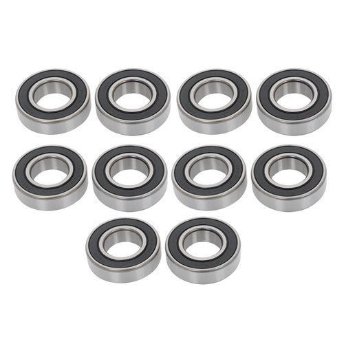 10Pcs 1641-2RS Deep Groove Ball Bearings 1In Inner Dia 2In OD 9/16In Bore Sealed