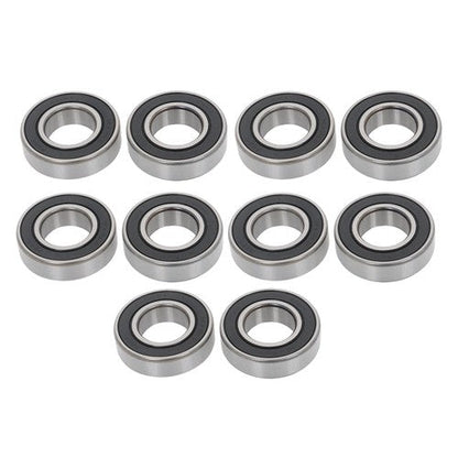 10Pcs 1641-2RS Deep Groove Ball Bearings 1In Inner Dia 2In OD 9/16In Bore Sealed