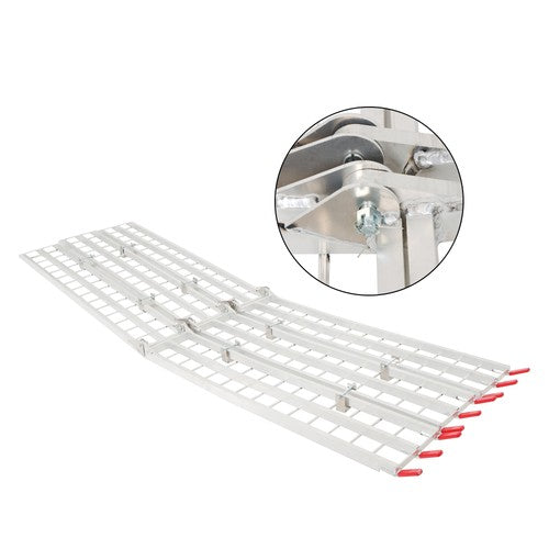 For motorcycles truck 120"L x 38"W x 1.5"H 1500 lbs Motorcycle Loading Ramp