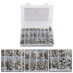 720pcs Nuts And Bolts Assortment Kit Machine Screws #6-32 #8-32 #10-24 #1/4-20