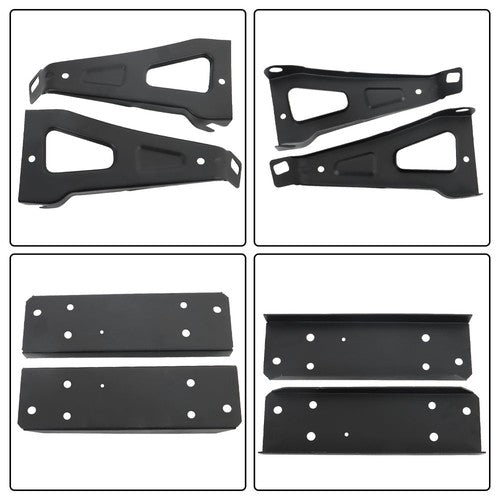 Rear Step Bumper Assembly Chrome Steel Fit For 1997-2003 2004 Dodge Dakota