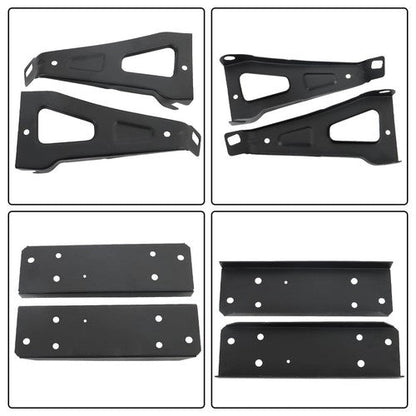 Rear Step Bumper Assembly Chrome Steel Fit For 1997-2003 2004 Dodge Dakota
