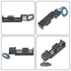 50mm T-type ball screw slide module, T6x1 linear actuator NEMA 11-step motor