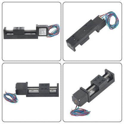 50mm T-type ball screw slide module, T6x1 linear actuator NEMA 11-step motor