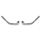 ABS Chrome Front Upper Grille Mesh Cover Trim For Toyota RAV4 2019-2024 2025 2x