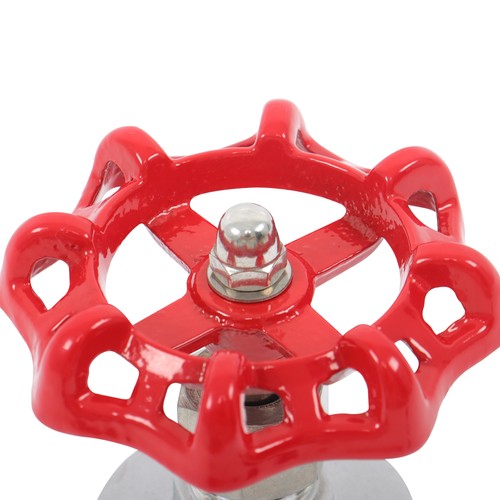 Stainless Steel Gate Valve 1-1/2" NPT Female Rotary Sluice Valve With Wheel Hand