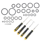 32 Size 1540 Pcs Rubber O Rings Assortment Kit with Pick and Hook Set 4mm-50mm
