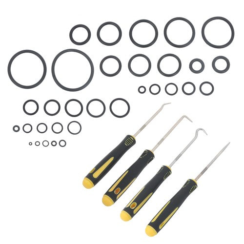 32 Size 1540 Pcs Rubber O Rings Assortment Kit with Pick and Hook Set 4mm-50mm
