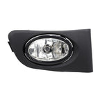 Front Bumper Fog Lights Clear Lens Halogen Fog Lamp for 2001-2003 for Honda Civic