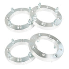Wheel Spacers 4x156 1" 131mm M12x1.5 Silver 4Pcs For Polaris Polaris RZR 2015+