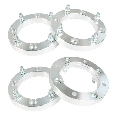 Wheel Spacers 4x156 1" 131mm M12x1.5 Silver 4Pcs For Polaris Polaris RZR 2015+