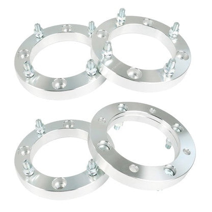 Wheel Spacers 4x156 1" 131mm M12x1.5 Silver 4Pcs For Polaris Polaris RZR 2015+