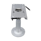 Aluminum Marine Seat Pedestal 13"-19" Adjustable Height Locking With Slide Base