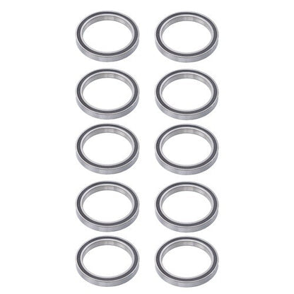 10Pcs 6809-2RS Bearings 45×58×7mm Double Rubber Seals Deep Groove Ball Bearing