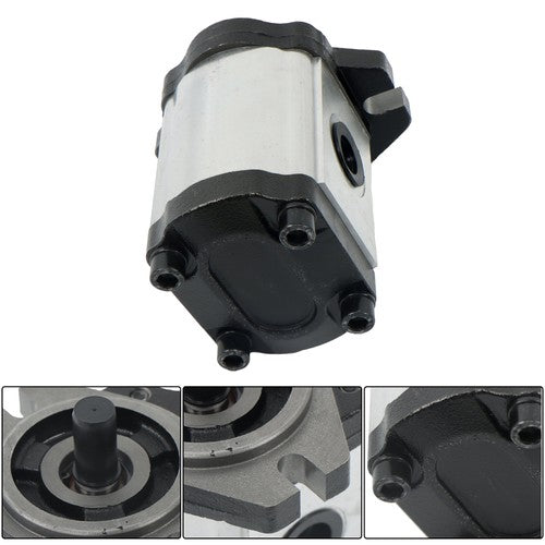Hydraulic Gear Pump 4-18 GPM, 9 Tooth Spline Shaft SAE A-2 Bolts CW Cast Iron