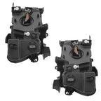 For Grand Cherokee 2021-2024 (w/o Animation & Leveling) Pair Headlamps LED Black