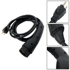 Golf Carts Charging Power Cord Assembly Fits For Evolution ICON Black