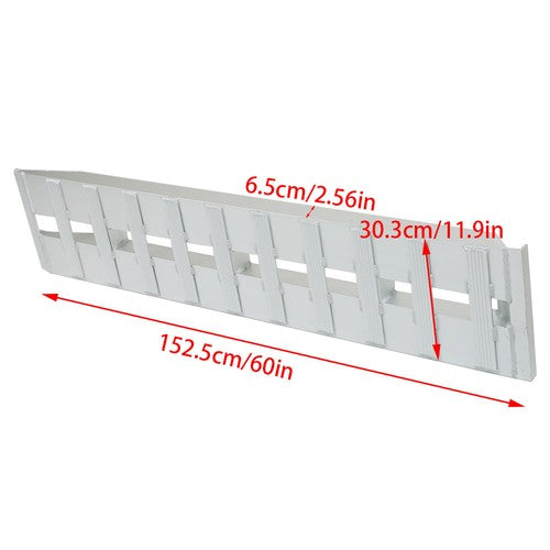 60'' x 12'' Ramps 6500Lbs Car Trailer Truck Ramps Hook End Knife 2pcs