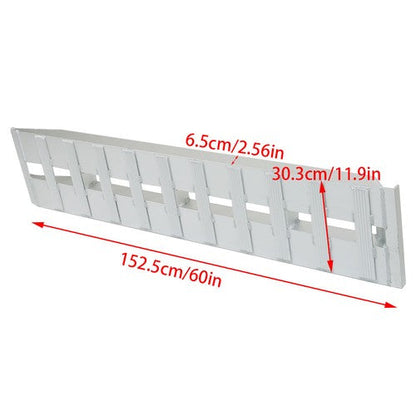 60'' x 12'' Ramps 6500Lbs Car Trailer Truck Ramps Hook End Knife 2pcs