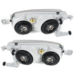 Headlights Replacement w/Corner Fit For Toyota 2001-2002 Corolla L+R Combo Set