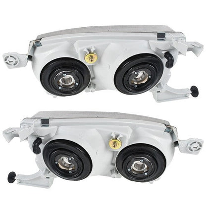 Headlights Replacement w/Corner Fit For Toyota 2001-2002 Corolla L+R Combo Set