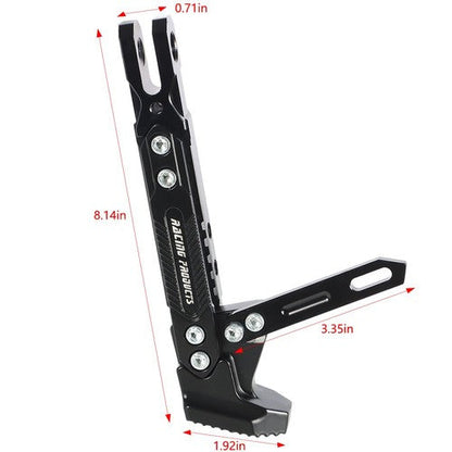 Motorcycle CNC Aluminum Alloy Kickstand Foot Side Support Kick Stand Adjustable