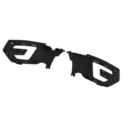 Compatible For 2016-2017 Ford Explorer Front Grille+Fog Light Frame*2+Skid Plate