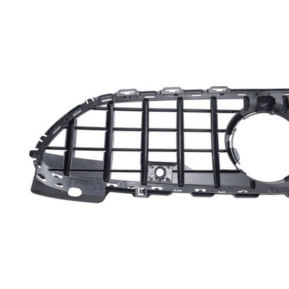 For Mercedes Benz C200 C300 2022-2024 W206 Gloss Black Front Bumper Grille Grill