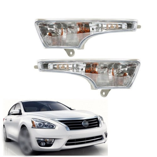 Lens Clear Turn Signal Light Assy For Nissan Altima 2013 2014-2016 LH&RH Pair
