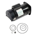 B2848 1 HP Square Flange Swimming Pool Water Pump Motor 3450 RPM, 1 Speed