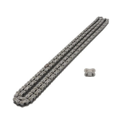 50H Heavy Duty Roller Chain 10 Feet w/Connecting Link with 2 connectors