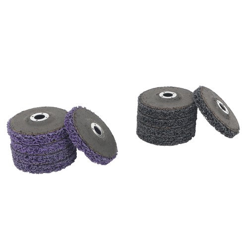Diamond Grinding Discs for Metal and Wood 12 Pack: 4 x 5/8"  (6 Black, 6 Purple)