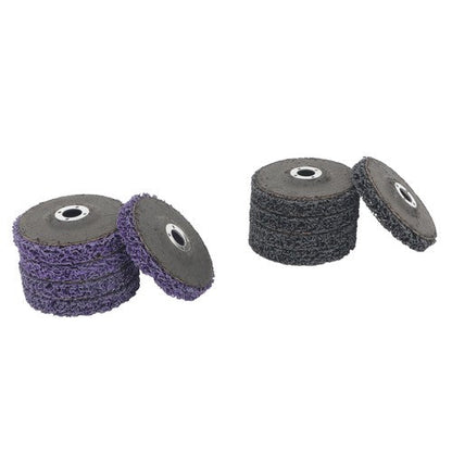 Diamond Grinding Discs for Metal and Wood 12 Pack: 4 x 5/8"  (6 Black, 6 Purple)
