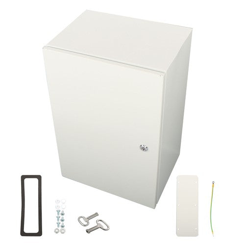 Electrical Enclosure Box 24x16x12'' Carbon Steel IP65 Steel Electrical Box