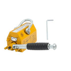 440lbs/200kg Permanent Magnetic Lifter 2.5 Safety Factor Lifting Magnet Yellow