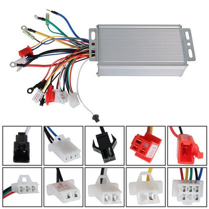 24/36V 500W DC Electric Bicycle Scooter Brushless Motor Speed Controller USA