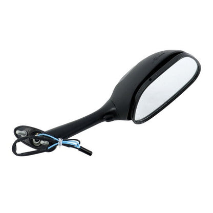 Black Mirrors Smoke Turn Signals For Suzuki GSXR 600 750 1000 2005-2015