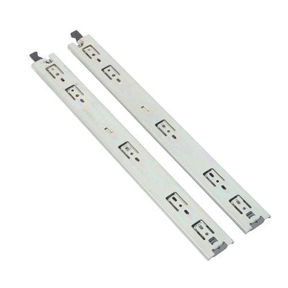 1 Pair of 20In Locking Drawer Slides Full Extension & Lock 150 lb Load Capacity