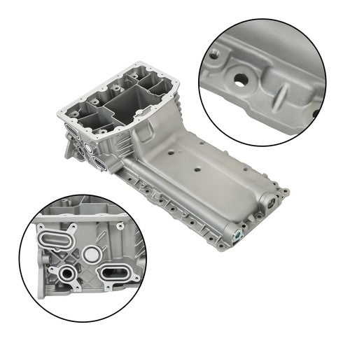 Aluminum Engine Oil Pan DC3Z-6675-B DC3Z-6675-C For F-650 Super Duty 2018-2019