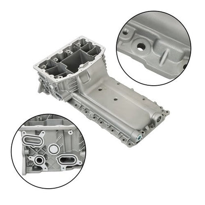 Aluminum Engine Oil Pan DC3Z-6675-B DC3Z-6675-C For F-650 Super Duty 2018-2019
