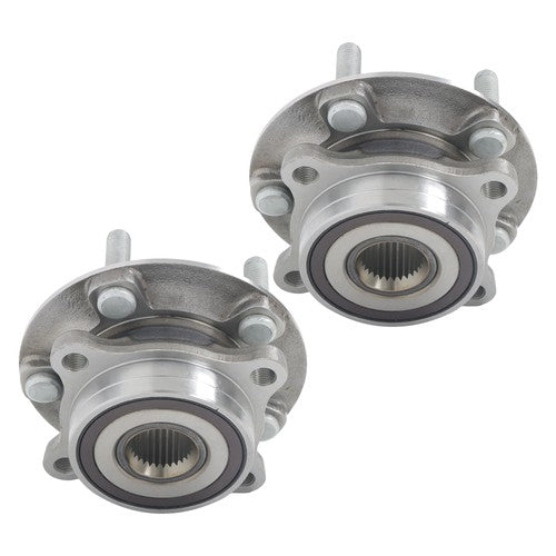 2 Pcs Wheel Hubs Bearing Assembly Front AWD For Mitsubishi Lancer 2.0L 2008-2015